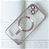 Color Chrome Mag case for iPhone 17 Pro 6,3&quot rose gold