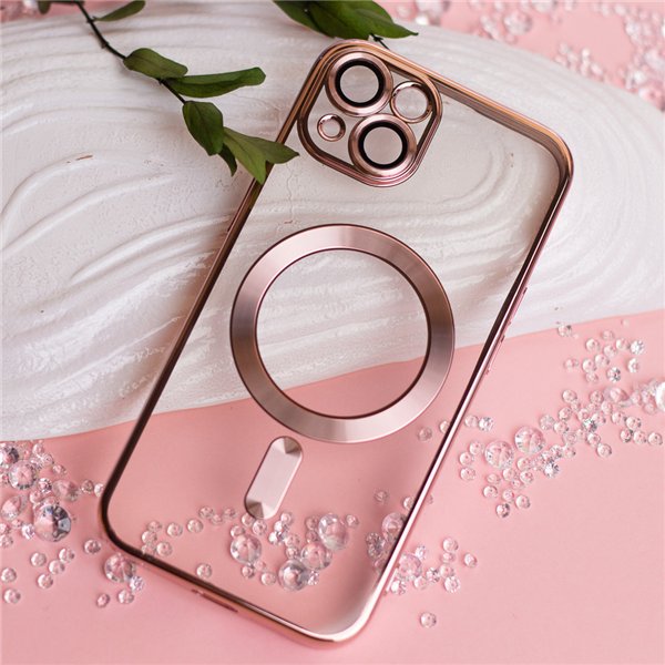 Color Chrome Mag case for iPhone 17 Pro Max 6,9&quot rose gold