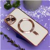 Color Chrome Mag case for iPhone 17 Pro Max 6,9" rose gold