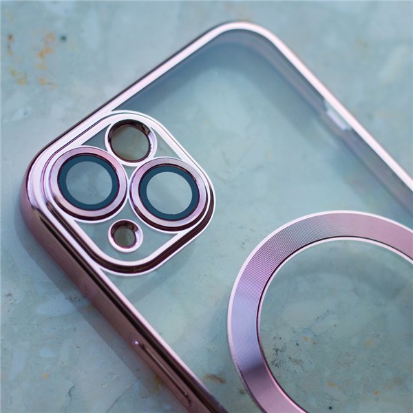 Color Chrome Mag case for iPhone 17 Pro Max 6,9&quot rose gold