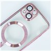Color Chrome Mag case for iPhone 17 Pro Max 6,9" rose gold