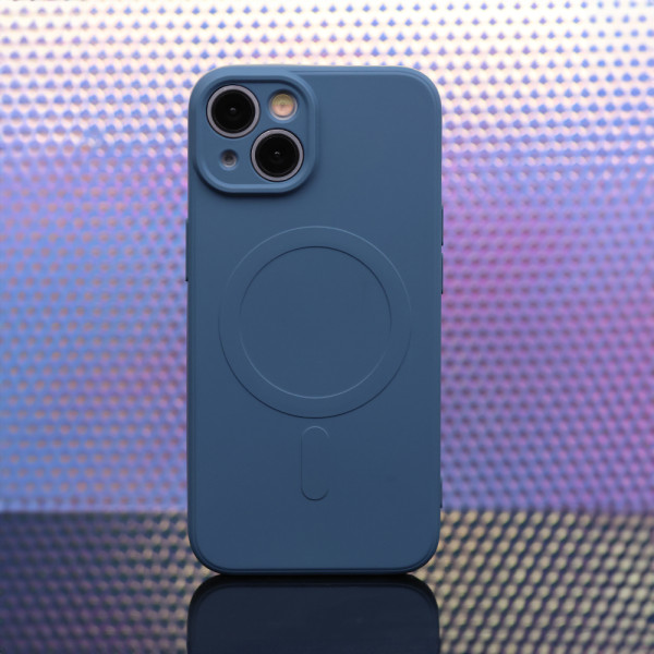 Simple Color Mag case for iPhone 17 6,3&quot navy blue