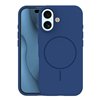 Silicone Thin Mag case for iPhone 17 6,3&quot navy blue