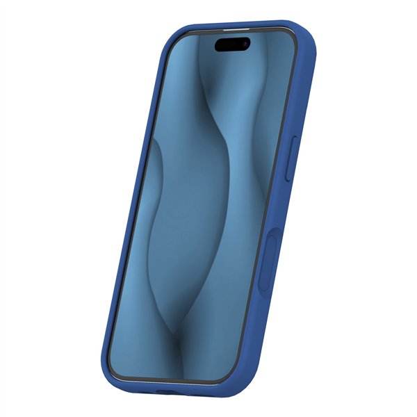 Silicone Thin Mag case for iPhone 17 6,3&quot navy blue