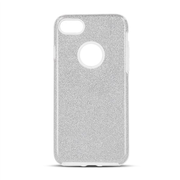Glitter 3in1 case for iPhone 17 6,3&quot silver