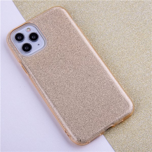 Glitter 3in1 case for iPhone 17 Pro gold