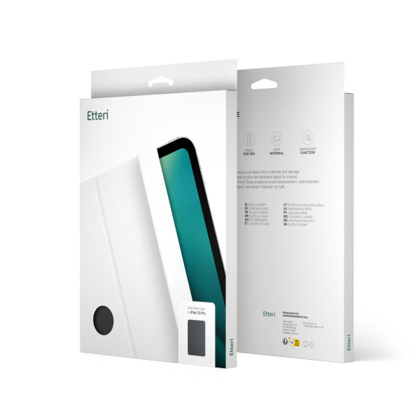 Etteri case for Apple iPad 7 2019 / 8 2020 / 9 2021 10.2'' black