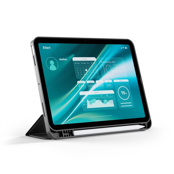 Etteri case for Apple iPad 10 2022 10.9'' / iPad 11 A16 2025 11'' black