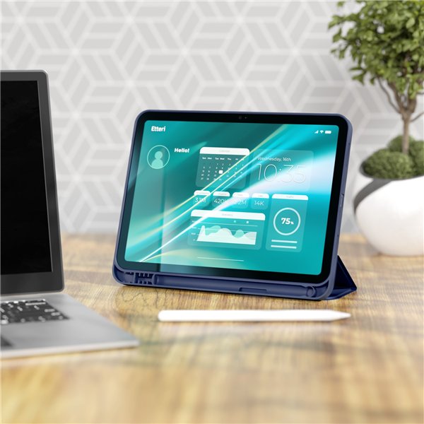 Etteri case for Apple iPad 10 2022 10.9&quot / iPad 11 A16 2025 11&quot dark blue