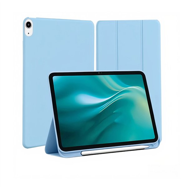 Etteri case for Apple iPad Air 4 2020 / 5 2022 10.9'' / 6 2024 / 7 2025 11'' light blue