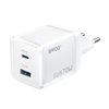 BWOO GaN wall charger CDA224 QC 70W 1 x USB 1 x USB-C, white