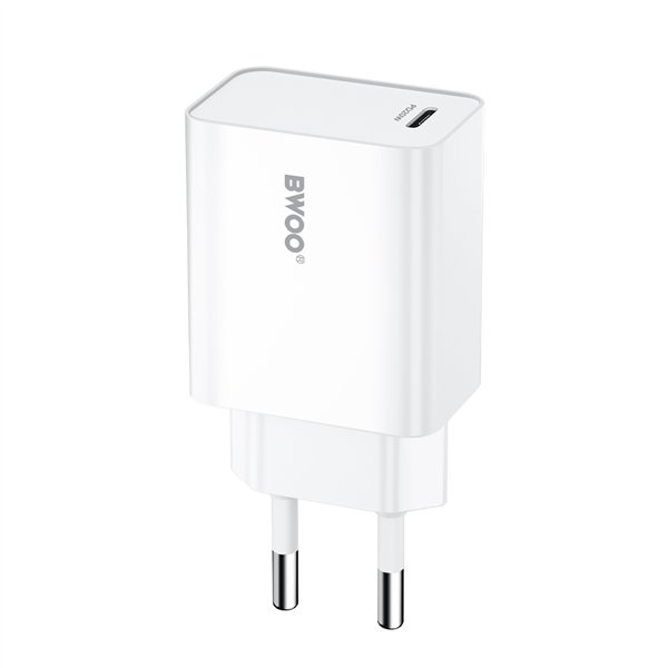 BWOO wall charger 20W CDA226 QC 1x USB-C black