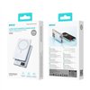 BWOO magnetic power bank P75 PD 20W 5000 mAh with digital display and USB-C port black