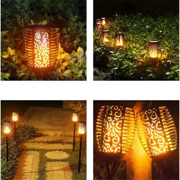 Saules dārza lampu - lukturīšu komplekts (4 gab.) 23560