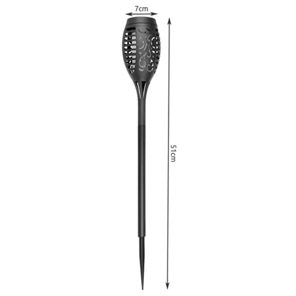 Solar garden lamp - torch set of 4 pcs.23560