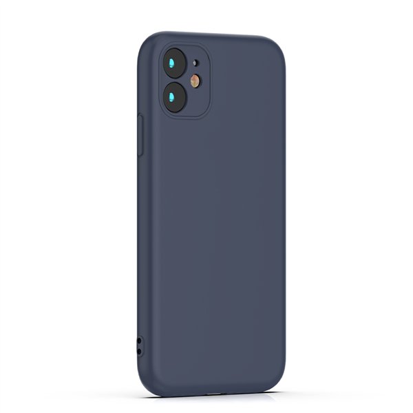 Silicon case for Samsung Galaxy S25 FE dark blue