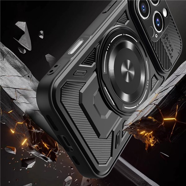 Defender Armor Mag case for iPhone 15 Pro 6,1&quot black