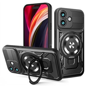 Defender Armor Mag case for iPhone 17 6,3&quot black