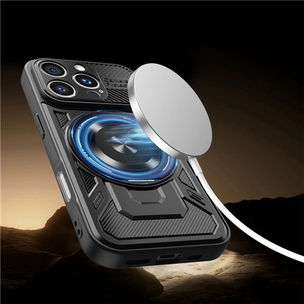 Defender Armor Mag case for iPhone 17 6,3&quot black