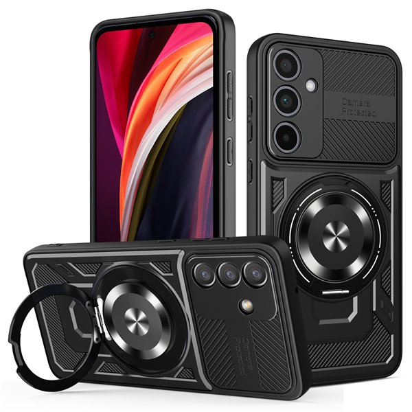 Defender Armor Mag case for Samsung Galaxy A55 5G black