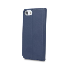 Smart Magnetic case for Motorola Moto G86 navy blue