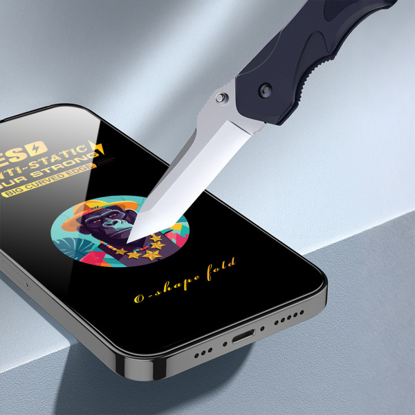 Universal tempered glass 9D OneFit AI-52 6,6"