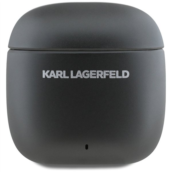 Karl Lagerfeld wireless earphones TWS ANC ENC METAL PRINTED LOGO black