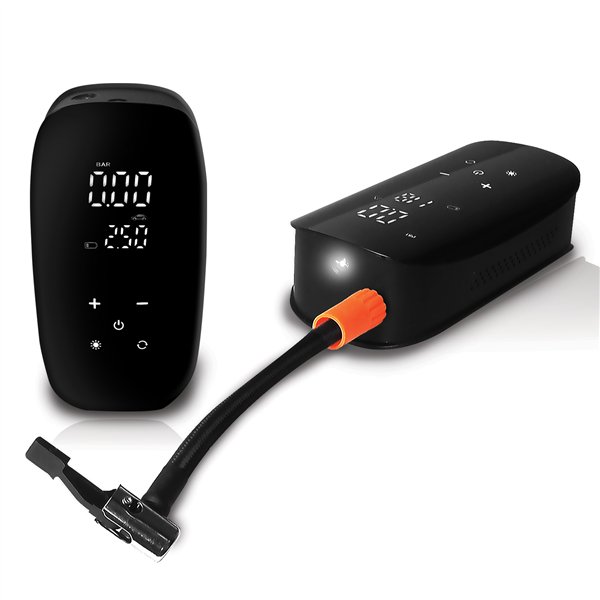 LTC Electric bicycle/car pump compressor power bank LCD 6000mAh USB-C