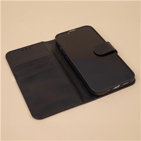 Smart Suede case for Samsung Galaxy S25 FE black