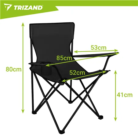 Kalastustool must K23673