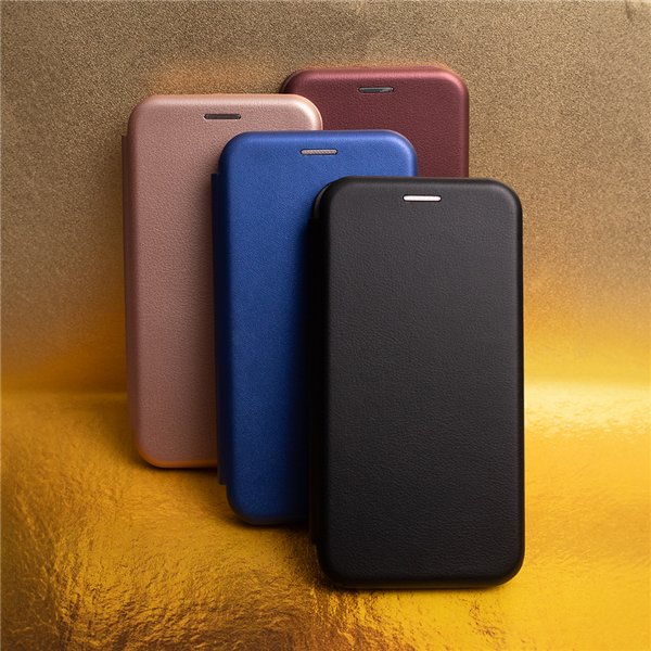 Smart Diva case for Samsung Galaxy S25 FE burgundy