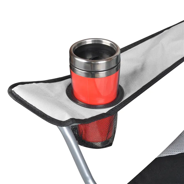 Fishing chair black and gray 23674