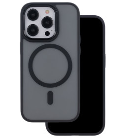 Frozen Mag case for iPhone 17 Pro 6,3&quot black open ring