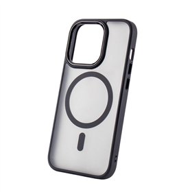 Frozen Mag case for iPhone 17 Pro 6,3&quot black open ring