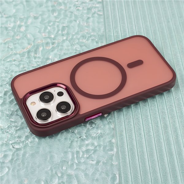 Frozen Mag case for iPhone 17 6,3&quot red