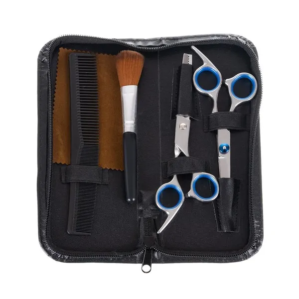 Hairdressing scissors 2 pcs + accessories