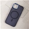 Frozen Mag case for iPhone 17 Pro Max 6,9&quot navy blue open ring