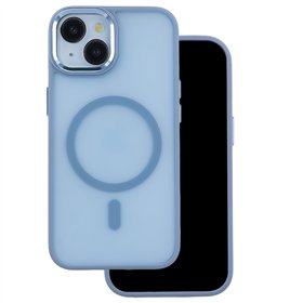 Frozen Mag case for iPhone 17 Pro 6,3&quot light blue open ring