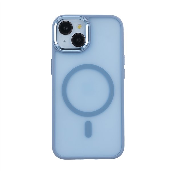 Frozen Mag case for iPhone 17 Pro 6,3&quot light blue open ring