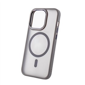 Frozen Mag case for iPhone 17 Pro 6,3&quot grey open ring