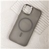 Frozen Mag case for iPhone 17 Pro Max 6,9&quot grey open ring