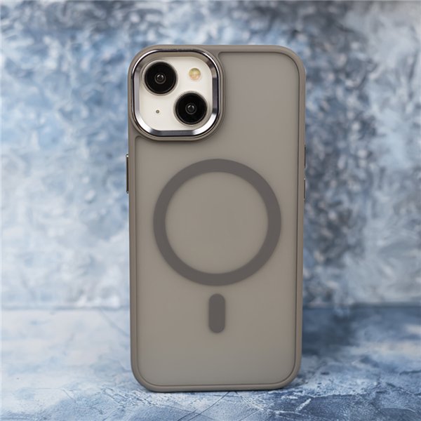 Frozen Mag case for iPhone 17 Pro Max 6,9&quot grey open ring
