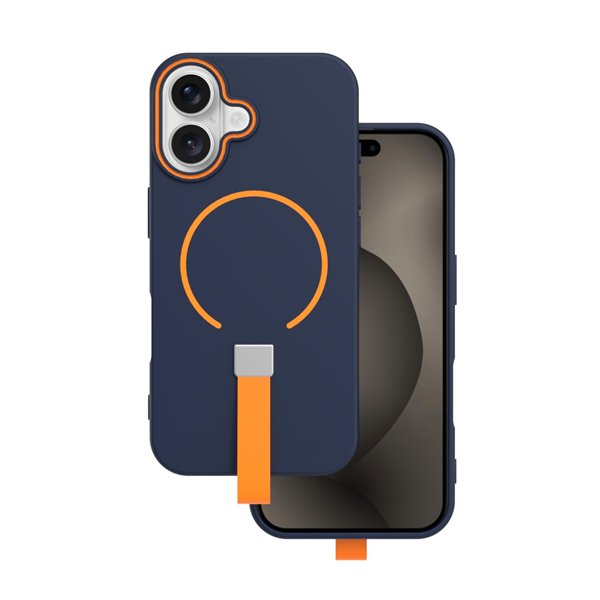Loop Thin Mag case for iPhone 16 6,1&quot dark blue