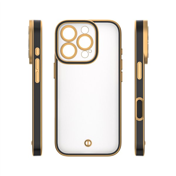 Silky Gold case for iPhone 13 6,1&quot black