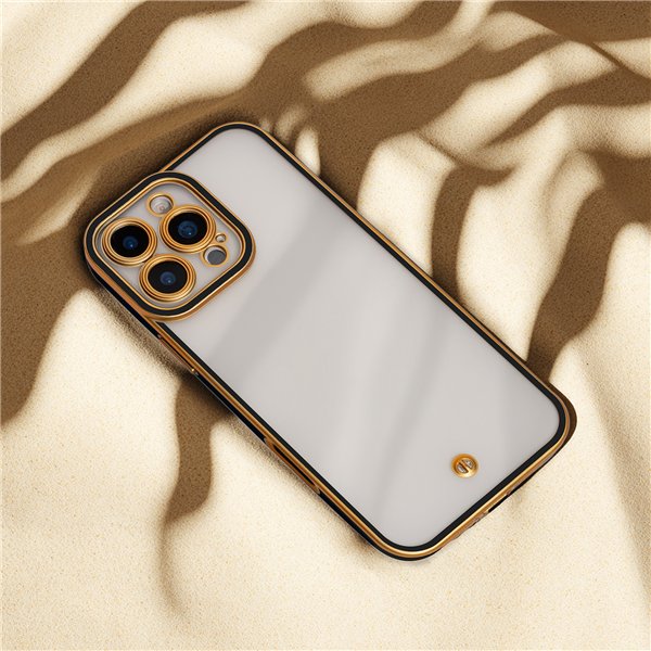 Silky Gold case for iPhone 14 6,1&quot black