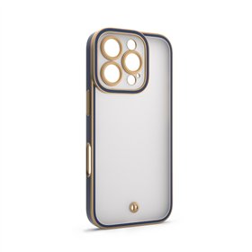 Silky Gold case for iPhone 15 6,1&quot blue