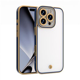 Silky Gold case for iPhone 17 Pro Max 6,9&quot blue