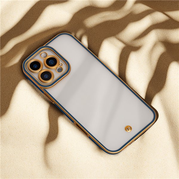 Silky Gold case for iPhone 17 Pro Max 6,9&quot blue