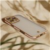 Silky Gold case for iPhone 12 6,1" pink