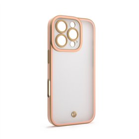 Silky Gold case for iPhone 16 Pro 6,3&quot pink